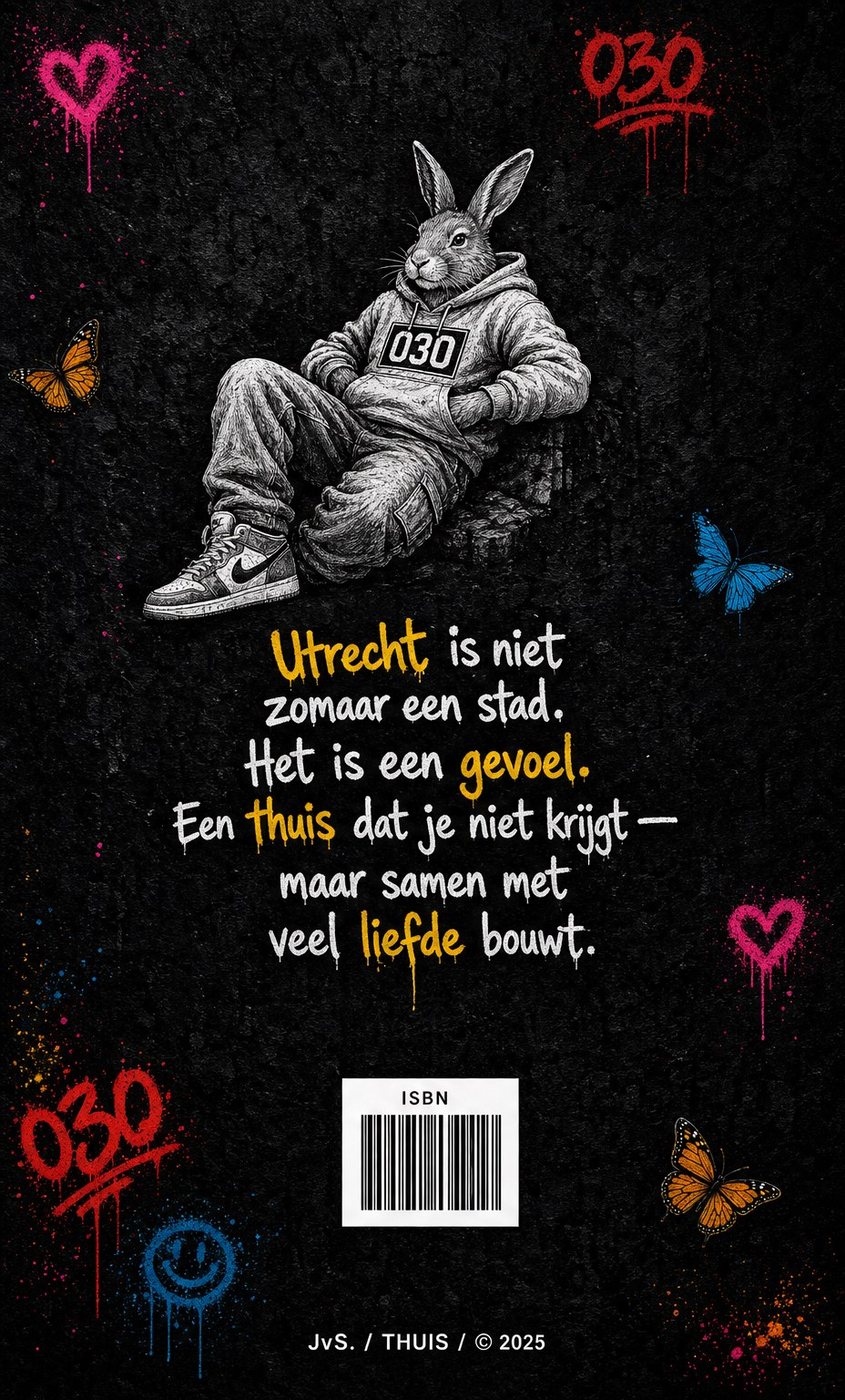 THUIS boek — achterkant