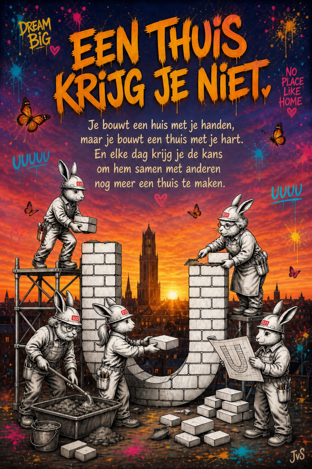 Een thuis krijg je niet, die bouw je samen
